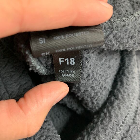 Kuhl Avalon Snap Fleece Jacket Womens S Small Gray 1/4 Button Pockets Pullover - Picture 14 of 16